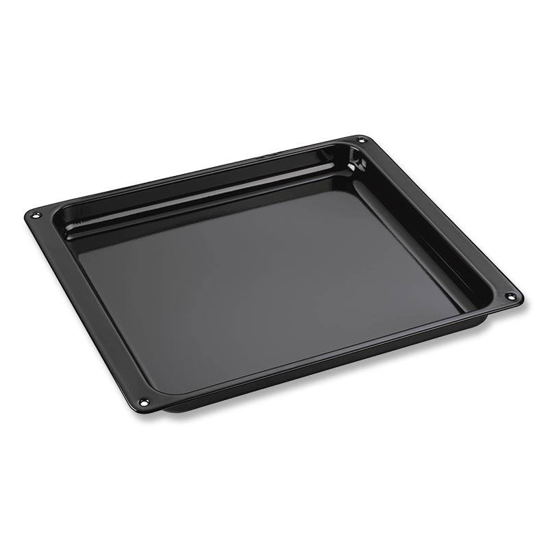 Oranier HFP600 Fettpfanne 921022 emailliert, schwarz 46,5 x 38 x 4 cm für EBH130, EBH230, EBH380