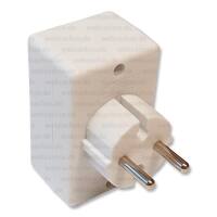 HEITECH Euro Zwischenstecker 3fach