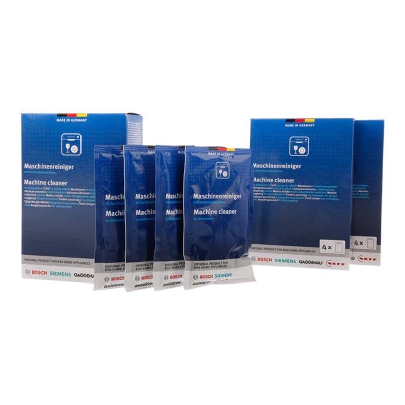 Bosch Siemens 00312486 Spülmaschinenreiniger für Geschirrspüler - 3er Packung 12x45g