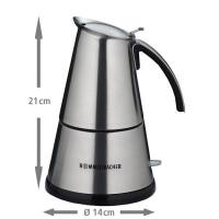 Rommelsbacher EKO 366/E, Espresso Kocher Elpresso deLuxe /  für 3 oder 6 Espressotassen