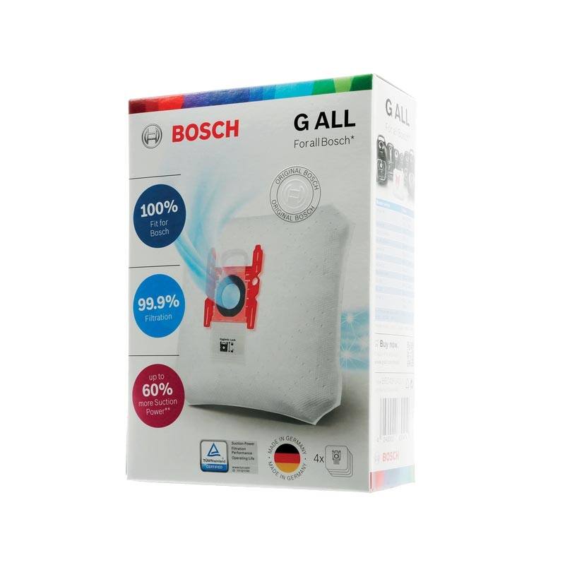 Bosch Staubsaugerbeutel PowerProtect Typ: G ALL, BBZ41FGALL